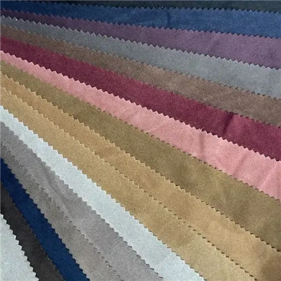 Materials de fabricació de roba de cuir de camussa suau Microfibra sintètica Teixit de camussa elàstic de pell sintètica per a materials de roba